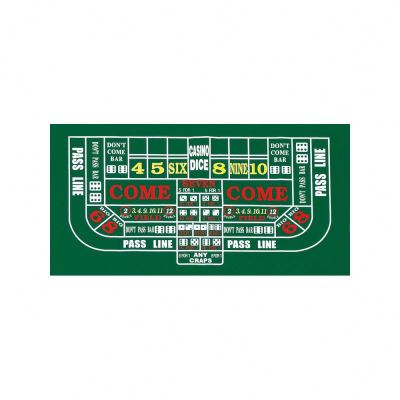 Hot Sales Gambling Mat!Fashion Custom Anti Slip Poker Table 
