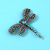 Halloween Ghost Mother Vintage Butterfly Hair Clip Side Clip Girl Word Clip Fashion Dragonfly Headdress Gift for Ladies