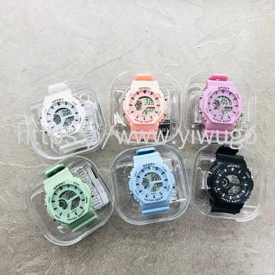 New Ultra-Thin Student Sports Multifunctional Electronic Watch Outdoor Luminous Boys And Girls Personal Watch