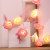 Led Rose Lighting Chain Simulation Foamflower Colored Lights Valentine's Day Wedding Holiday Decoration String Battery USB Remote Control