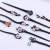 Hair Clasp Ebony Hairpin Female Antique Hair Accessories Pull Hair Clasp Tassel Buyao Colored Glaze Wearing Flower