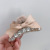 Plush Pearl Bow Barrettes Back Head Temperament Grip Shark Clip Autumn and Winter Updo Hair Clip Clip Hairware Women