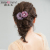 Big Hair Card Korean Hair Accessories Sweet Ladylike Hairpin Spring Clip Ponytail Clip Flower Adult Hair Clip Ornament Female