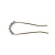 Simple Hairpin Updo Hair Diamond Headwear Archaistic Ancient Costume Style Hairpin Internet Celebrity Hair Accessories