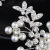 Miallo Simple Graceful Bridal Hairpin Exquisite Hand-Woven Pin Pearl Rhinestone Wedding Dress Headdress