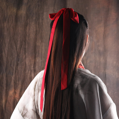 Ribbon Antique Hair Band Ancient Costume Decoration Tied Hair Ribbon Headband Ancient Han Chinese Clothing Headdress