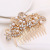 Kaitong Pearl Hair Comb Hair Comb Bride New Gift White Crystal Updo Hair Accessories Hair Accessories in Stock Wholesale