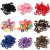 Children's Nylon Candy-Colored Hair Tie 3cm Towel Ring Does Not Hurt Hair Rope Hair Accessories Girls Baby Rubber Band