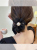 Fairy Summer ~ Flower Pearl Hair Ring Ins Hairtie Girls High-Grade Simple Temperament Leather Case 2022 New