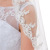and American Bride Single Layer Veil Wedding Dress Accessories Wedding Car Bone with Comb Wedding Dress Lace Veil Veil