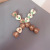 New Korean Style Love Bear Flower Girls' Hairpin Word Clip Internet Celebrity Baby Hair Clip Side Clip Duckbill Clip