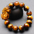 Natural Tigereye 14mm Bracelet Yellow Tiger Eye' Stone Bracelet Ornament Crystal Prayer Beads Couple Style