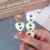 New Korean Style Love Bear Flower Girls' Hairpin Word Clip Internet Celebrity Baby Hair Clip Side Clip Duckbill Clip