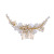 2020 New Pearl Flower Hair Comb Headdress Exquisite Wedding Dress Accessories Golden Leaf Hair Comb Headdress