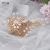 Youlapan Alloy Pearl Hair Comb Headdress Bridal Wedding Insert Comb for Updo Dress Modeling Headdress Hp342