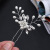Bridal Handmade Pearl Crystal Hairpin Pin U-Clip Hair Accessories Hot Cross-Border Headdress Hot Sale Headdress Flower