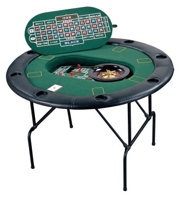 3in1 Deluxe Poker Casino Table With Foldable Leg