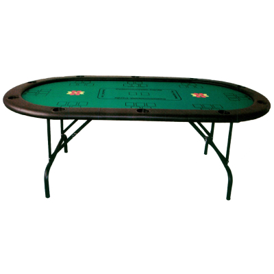 Wooden 10 Seat Folding Texas Hold'em Poker Table With Low Pr