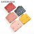 Multi-Layer Card Holder 2-in-1 Purse Mini Student Japanese-Style Retro Wallet Small Floral New Small Wallet Coin Purse