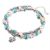 Pzcc1879 Han Zhishang Double-Circle Anklet Conch Starfish Bead Yoga Beach Turtle Pendant Anklet Bracelet