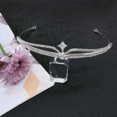 New Luxury Rhinestone Zircon Small Bridal Crown Headdress Wedding Dress Accessories Wedding Hair Accessories Hg0158
