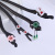 Hair Clasp Ebony Hairpin Female Antique Hair Accessories Pull Hair Clasp Tassel Buyao Colored Glaze Wearing Flower