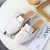 Closed Toe Pearl Half Slippers Women's Summer Wear Internet Celebrity Ins Loafers Korean Style Fashionable All-Matching Shoes Women's Sandals