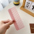 Cellulose Acetate Sheet Solid Color Does Not Hurt Hair Styling Comb Portable Compact Mini Bangs Hairdressing Comb