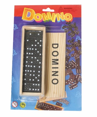 Mini Fancy Domino Game Wooden Gambling Board Games