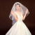 Bridal Wedding Etiquette Veil Wedding Dress Wedding Plain Gauze Photo Travel Photo Photography Modeling Yarn 2082