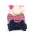 Cross-Border Baby Bow Hair Band Set Baby Children Nylon Lace Headband Three PCs Baby Girl Elastic Hair Accessories