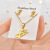 Ear Stud Earrings Stainless Steel Set Insect Animal Two-Piece Set Cross-Border Foreign Trade Female Small Accessories