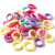 Children's Nylon Candy-Colored Hair Tie 3cm Towel Ring Does Not Hurt Hair Rope Hair Accessories Girls Baby Rubber Band