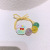 Cartoon Rabbit Scrunchies Sweet Girl Headdress Tie up a Bun Hairstyle Rubber Band Hair Rope Girl Flower Hair Rope