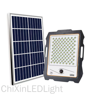 Outdoor LED Solar Energy Project Lamp Smart Camera Home Warning Monitor Lamp Garden Lighting Garden Lamp