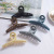 Vintage Acrylic Barrettes Updo Hair Claw Hair Claw Clip Large Simplicity Frosted Hairpin Female Korean Style Back Head Shark Clip Hair Claw