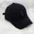 Pudding Small Station Hat Male Baseball Cap Korean Style All-Matching Fashion Brand Black Spring and Summer Baseball Cap Hip Hop Sun-Proof
