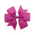Colors Amazon Hot Sale Six Ears Solid Color Ribbed Band Fishtail Bow Hair Clips Hair Accessories Children Headwear 564