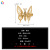 Korean-Style Moving Butterfly Barrettes Super Fairy Three-Dimensional Alloy Grip Retro Duckbilled Hair Accessories Women