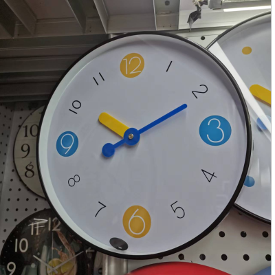 round Flat New Clock Wall Clock