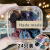 Acrylic Boxed Korean Black Mini Claw Clip Children's Hairpin Women's Head Clip Bang Clip Barrettes Hair Accessories