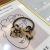 Ornament Korean Mori Women's Artistic Cellulose Acetate Sheet Rubber Band Bowknot Headband Simple Hair Ring Headband