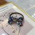 Ornament Korean Mori Women's Artistic Cellulose Acetate Sheet Rubber Band Bowknot Headband Simple Hair Ring Headband