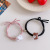 Suction Carrying Strap Hair Ring Dual-Use Couple Girlfriends Bracelet Fat Big Star Sponge Baby Small Rubber Band