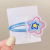 Geometric Cartoon Barrettes Girl Candy Color Graffiti Duckbill Clip Acrylic Flower Hairpin Creative Hair Accessories