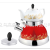 Hausroland Double-Layer Child-Mother Kettle Stainless Steel Whistle Kettle with Ceramic Teapot Whistle Kettle