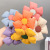 Flower Hair Band Sweet Hair Accessories Women's Simple Hair Ring Internet Celebrity Large Intestine Ring Balls Hair Rope