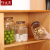 Borosilicate Heat-Resistant Glass Storage Tank Sealed Glass Jar Snack Candy Nuts Grains Storage Tank Medical Wine Jar