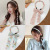 Zhou Yangqing Same Style Braided Hair Band for Women 2021 New Fashion Floral Pearl Hair Band Summer Fairy Net Red Banderole