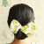 Lazy Updo Gadget Magic Banana Clip TikTok Same Style New Printed Headdress Bun Bow Hair Band